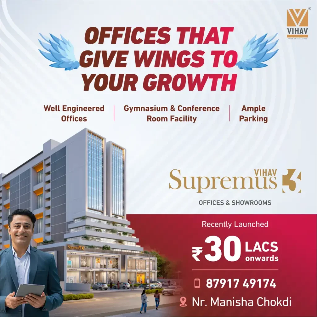 Supremus 3 - Premium Shops & Offices in Vadodara
